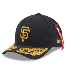 San Francisco Giants New Era x Alpha Industries A-Frame 9FORTY Adjustable Hat - Black - New Era Discount