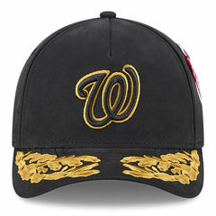 Washington Nationals New Era x Alpha Industries A-Frame 9FORTY Adjustable Hat - Black - New Era Online