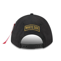 Chicago White Sox New Era x Alpha Industries A-Frame 9FORTY Adjustable Hat - Black - New Era Discount