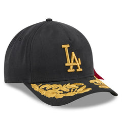 Los Angeles Dodgers New Era x Alpha Industries A-Frame 9FORTY Adjustable Hat - Black - New Era Discount