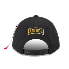 Houston Astros New Era x Alpha Industries A-Frame 9FORTY Adjustable Hat - Black - New Era Online