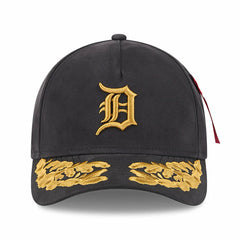 Detroit Tigers New Era x Alpha Industries A-Frame 9FORTY Adjustable Hat - Black - New Era Lifestyle