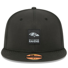 Baltimore Ravens New Era 2025 Sideline 59FIFTY Fitted Hat Black