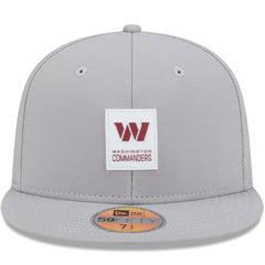 Washington Commanders New Era 2025 Sideline 59FIFTY Fitted Hat Gray