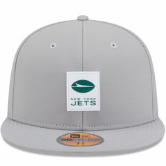 New York Jets New Era 2025 Sideline 59FIFTY Fitted Hat Gray
