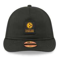 Pittsburgh Steelers New Era 2025 Sideline Retro Crown 59FIFTY Fitted Hat Black