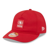 San Francisco 49ers New Era 2025 Sideline Retro Crown 59FIFTY Fitted Hat Scarlet