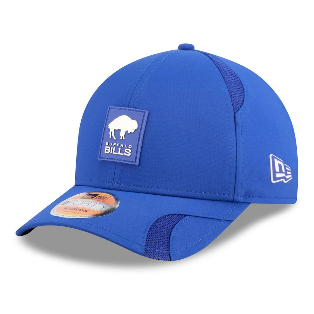 Buffalo Bills New Era 2025 Sideline Throwback M-Crown 9FORTY Adjustable Hat Royal