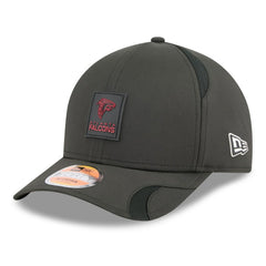 Atlanta Falcons New Era 2025 Sideline M-Crown 9FORTY Adjustable Hat Black