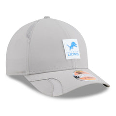 Detroit Lions New Era 2025 Sideline M-Crown 9FORTY Adjustable Hat Gray
