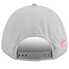 Kansas City Chiefs New Era 2025 Sideline M-Crown 9FORTY Adjustable Hat Gray