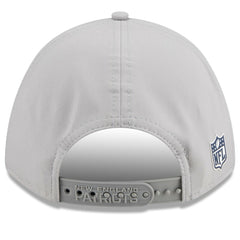 New England Patriots New Era 2025 Sideline M-Crown 9FORTY Adjustable Hat Gray