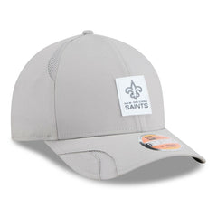 New Orleans Saints New Era 2025 Sideline M-Crown 9FORTY Adjustable Hat Gray