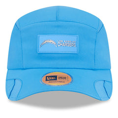 Los Angeles Chargers New Era 2025 Sideline Runner Adjustable Hat Powder Blue