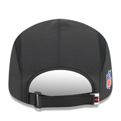 Atlanta Falcons New Era 2025 Sideline Runner Adjustable Hat Black