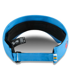 Los Angeles Chargers New Era 2025 Sideline Visor Powder Blue