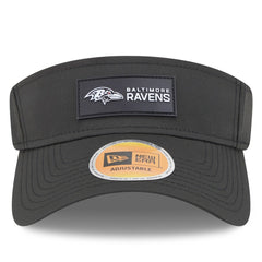 Baltimore Ravens New Era 2025 Sideline Visor Black