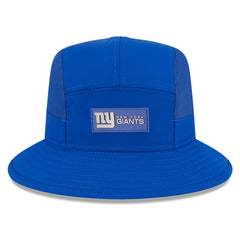 New York Giants New Era 2025 Sideline Bucket Hat Royal