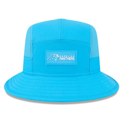 Carolina Panthers New Era 2025 Sideline Bucket Hat Blue