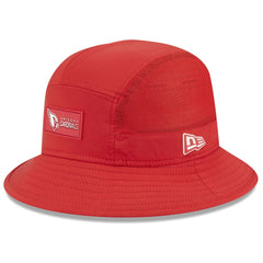 Arizona Cardinals New Era 2025 Sideline Bucket Hat Cardinal
