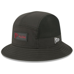 Atlanta Falcons New Era 2025 Sideline Bucket Hat Black