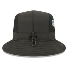 Atlanta Falcons New Era 2025 Sideline Bucket Hat Black