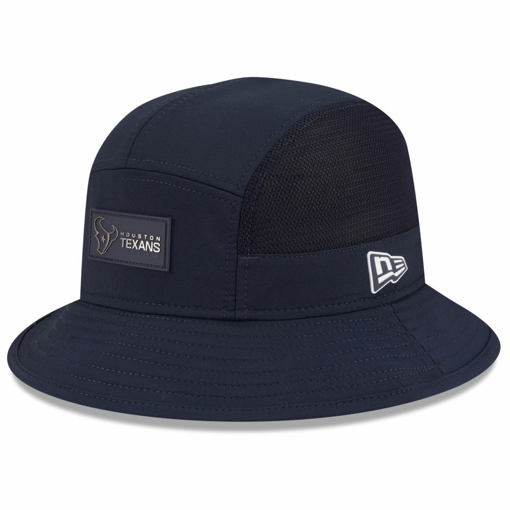 Houston Texans New Era 2025 Sideline Bucket Hat Navy