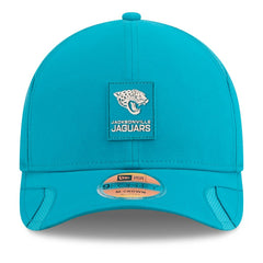 Jacksonville Jaguars New Era Youth 2025 Sideline 9FORTY Adjustable Hat Teal
