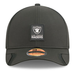 Las Vegas Raiders New Era Youth 2025 Sideline 9FORTY Adjustable Hat Black