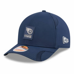 Tennessee Titans New Era Youth 2025 Sideline 9FORTY Adjustable Hat Navy