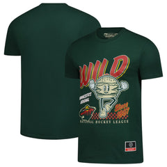 Minnesota Wild Mitchell & Ness Local Food T-Shirt - Green - NHL 202629807