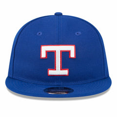 Texas Rangers New Era Baseball Hall of Fame Retro Crown 9FIFTY Adjustable Hat - Royal - New Era Discount