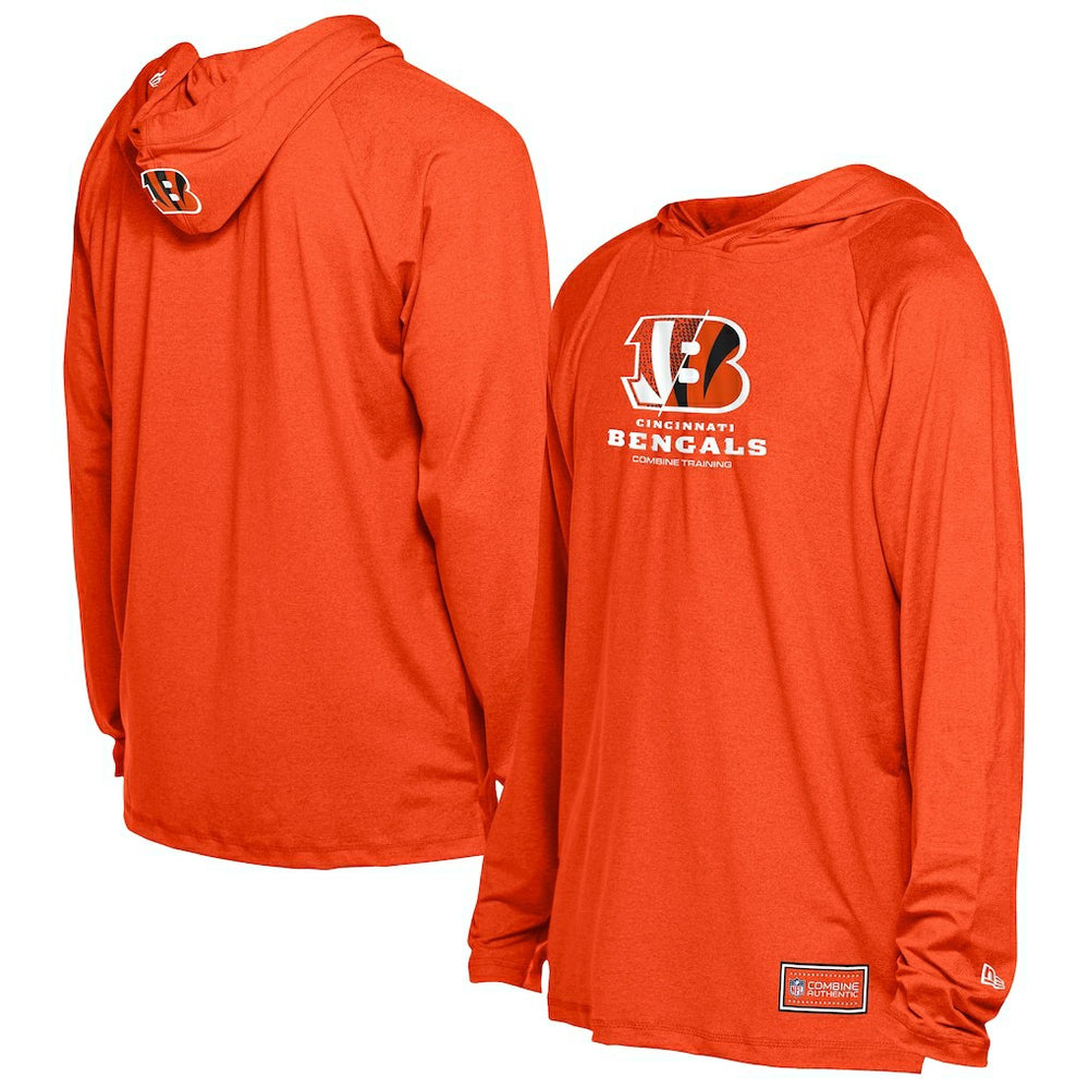 Cincinnati Bengals New Era Functional Fandom Hoodie Orange