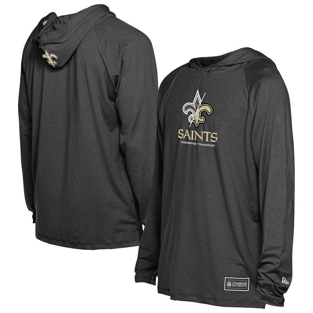 New Orleans Saints New Era Functional Fandom Hoodie Black