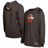 Cleveland Browns New Era Functional Fandom Hoodie Brown