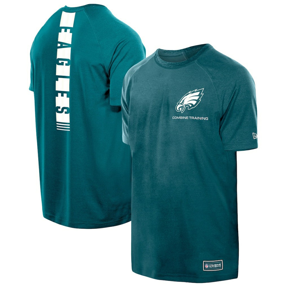 Philadelphia Eagles New Era Functional Fandom Reflective T-Shirt Midnight Green