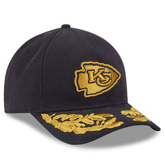 Kansas City Chiefs New Era x Alpha Industries A-Frame 9FORTY Adjustable Hat Black