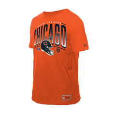 Chicago Bears New Era Combine Authentic Helmet T-Shirt Orange