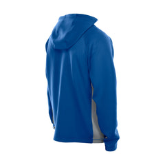 Detroit Lions New Era Combine Authentic Raglan Scuba Full-Zip Hoodie Blue