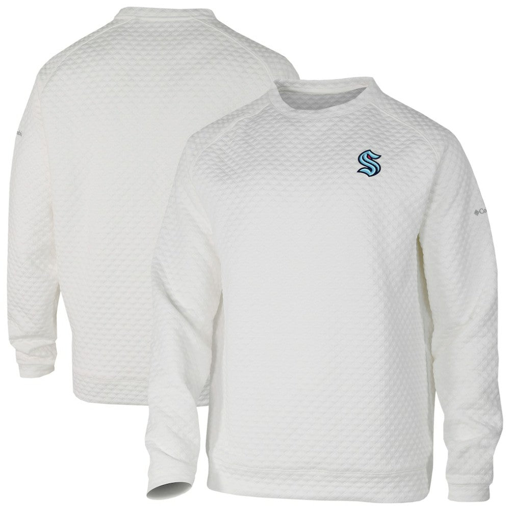Seattle Kraken Columbia The Finder Sweatshirt - White - NHL 202633147