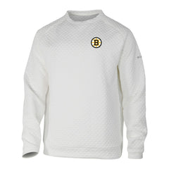 Boston Bruins Columbia The Finder Sweatshirt - White - NHL 202633148