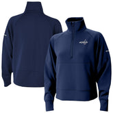 Washington Capitals Columbia Women's Wickhams Hills Raglan Omni-Wick Half-Zip Pullover - Navy - NHL 202633151