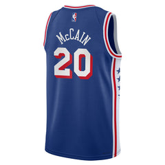 Jared McCain Philadelphia 76ers Youth Swingman Jersey Icon Edition Royal | Nike US