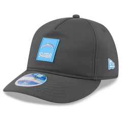 Los Angeles Chargers New Era 2025 Sideline Cold Weather Retro Crown 59FIFTY Fitted Hat Charcoal