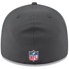 Miami Dolphins New Era 2025 Sideline Cold Weather Retro Crown 59FIFTY Fitted Hat Charcoal