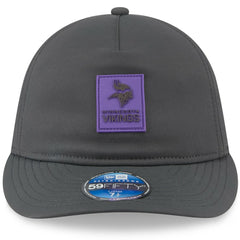 Minnesota Vikings New Era 2025 Sideline Cold Weather Retro Crown 59FIFTY Fitted Hat Charcoal