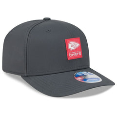 Kansas City Chiefs New Era 2025 Sideline Cold Weather 9SEVENTY Adjustable Hat Charcoal