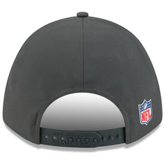 New Orleans Saints New Era 2025 Sideline Cold Weather 9FORTY M-Crown Adjustable Hat Charcoal