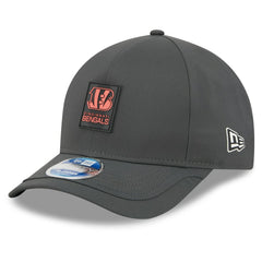 Cincinnati Bengals New Era 2025 Sideline Cold Weather 9FORTY M-Crown Adjustable Hat Charcoal
