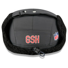 Chicago Bears New Era 2025 Sideline Cold Weather Runner Dog Ear Adjustable Hat Charcoal